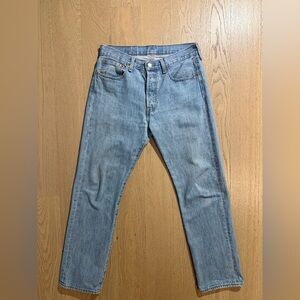 Levi’s 505 Jeans Regular Light Stonewash Non-Stretch 32x32